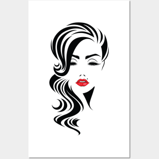 Stylish women Posters and Art